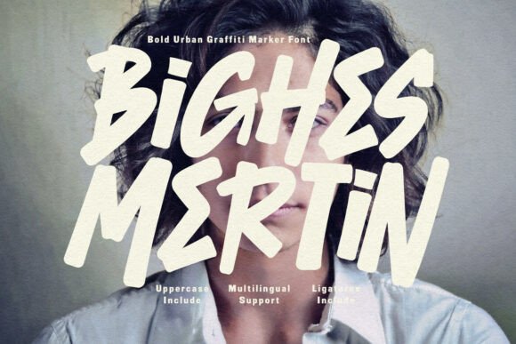 Bighes Mertin: A Bold Display Font That Gives Small Brands Instant Character