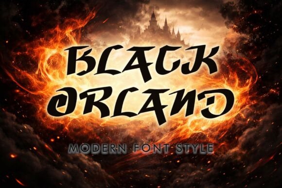 Black Orland: A Bold Display Font for Epic Branding