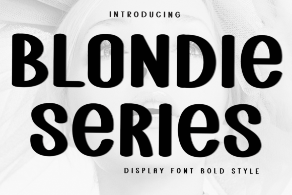 Blondie Series: A Bold Display Font for Makers