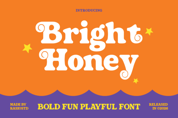 Bright Honey: A Playful Display Font That Delivers Joy