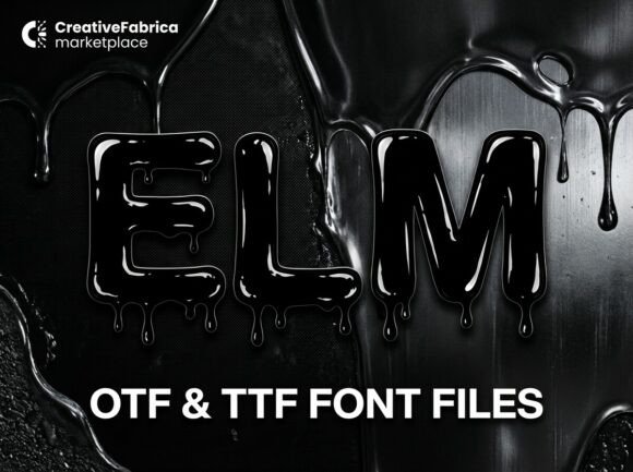 Elm: The Bold Display Font Crafters Crave