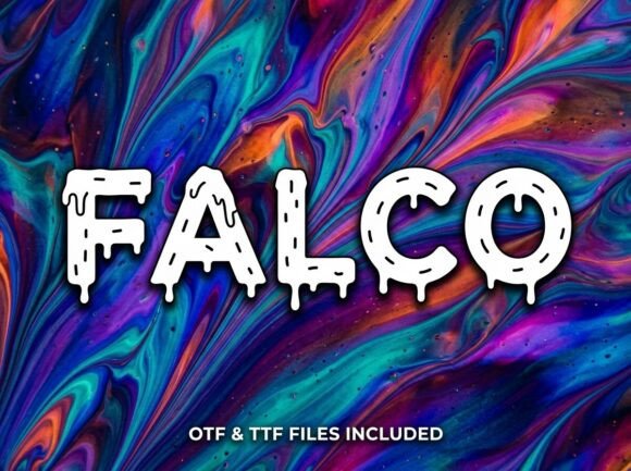 Falco: A Playful Display Typeface That Makes Your Brand Irresistible