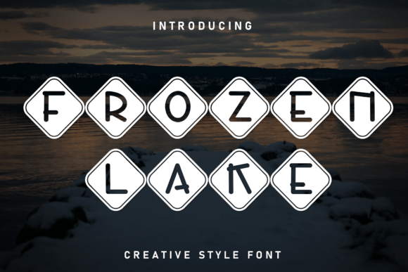 Frozen Lake: A Display Font That Feels Like a Thoughtful Design Choice