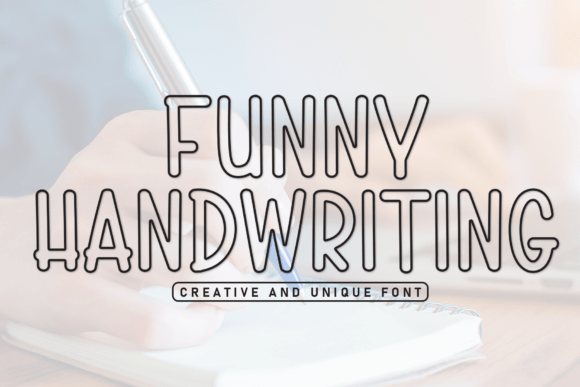 Funny Handwriting: A Display Font for Editorial Charm