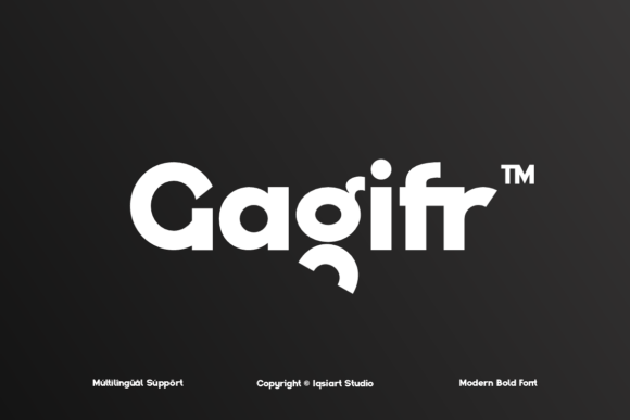 Gagifr Display Font: A Bold Secret for Makers and Handmade Shops