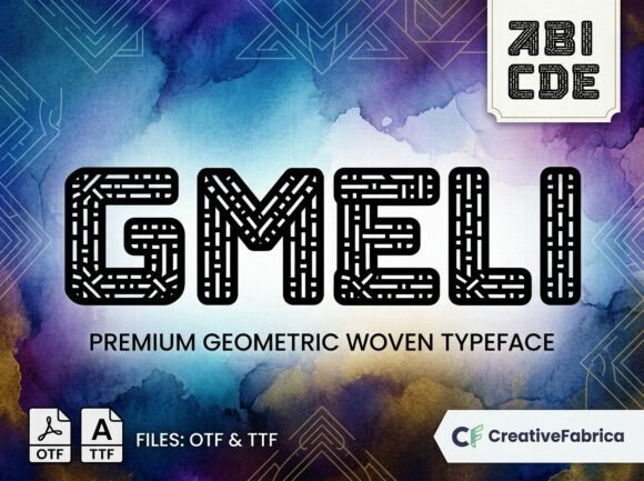 Gmeli: A Display Typeface That Builds Calm Confidence