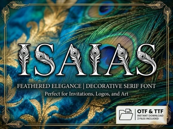 Isaias Display Font: A Marketer's Secret Weapon for Standout Visuals