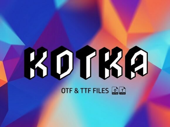 Kotka: A Bold Display Font for Editorial Impact