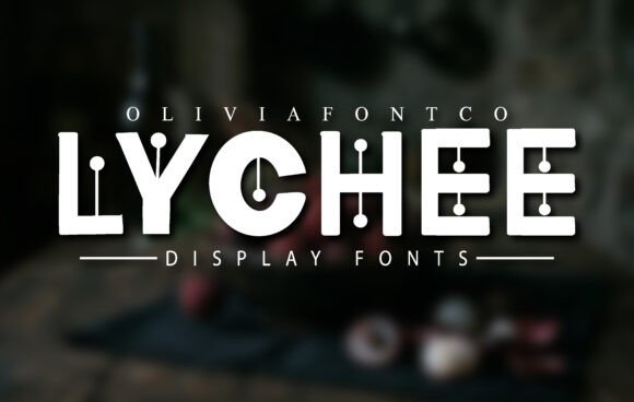 Lychee: A Display Font That Feels Like a First Impression