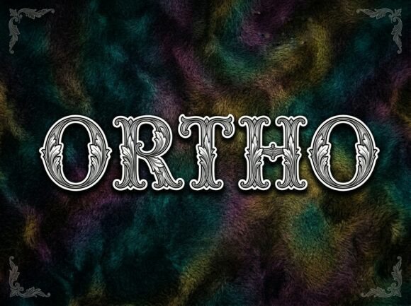 Ortho: A Bold Display Font for Editorial Impact