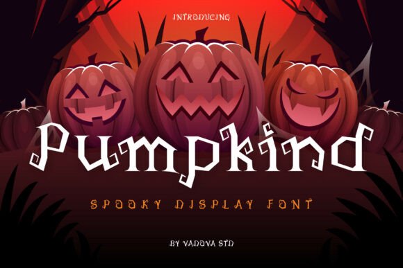 Pumpkind: A Display Font That Sets the Halloween Mood—Thoughtfully