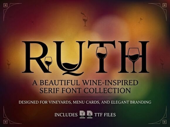 Ruth: A Display Font That Gives Small Brands a Big Personality