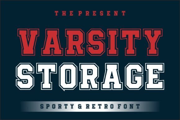 Varsity Storage: A Display Font Built for Bold Campaigns